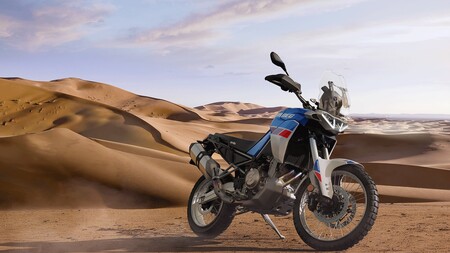 Esta es la Aprilia Tuareg 660: con 80 CV y 187 kg es una rival más potente y tecnológica que la Yamaha Ténéré