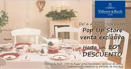 Venta especial de Villeroy & Boch, con descuentos de hasta el 80 %