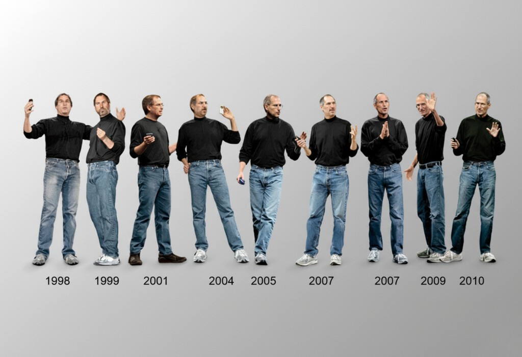 El mítico jersey negro de Steve Jobs se convirtió en su seña de identidad: la psicología explica el poder que transmite este color El mítico jersey negro de Steve Jobs se convirtió en su seña de identidad: la psicología explica el poder que transmite este color