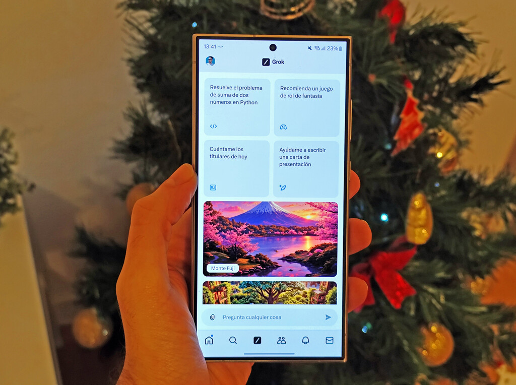 La IA de Elon Musk ya está en mi móvil y es gratis. Así puedes acceder a Grok en X desde tu Android o iPhone 
