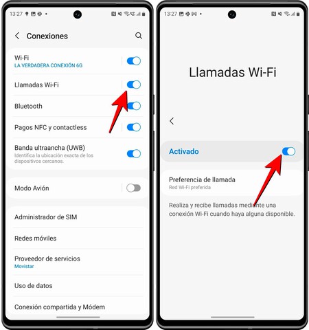 Llamadas Wifi