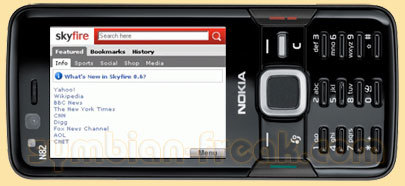 Skyfire en beta para Symbian S60