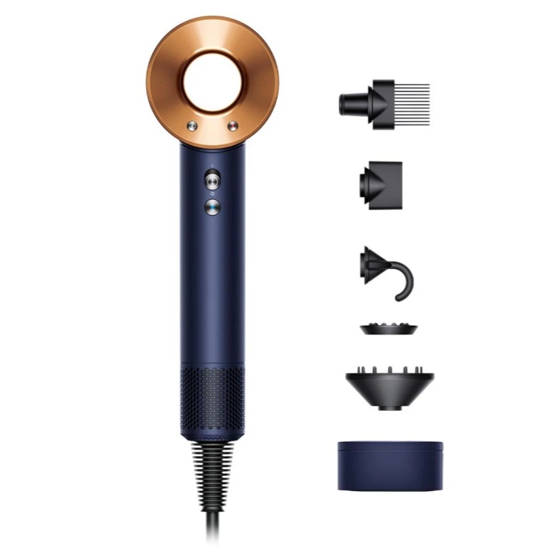 Secador de pelo Dyson Supersonic™ (Azul de Prusia/Cobre)