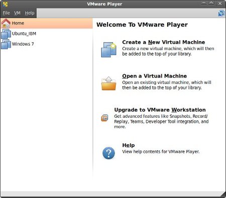 VMware player