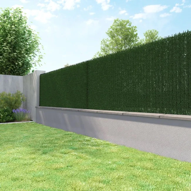 Seto artificial verde NATERIAL ocultación alta 1.5x3 m
