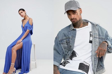 20% de descuento en Asos en vestidos para mujer y accesorios para hombre 