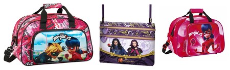 Tres ofertas en bolsas de viaje y bandoleras de Lady Bug y Los Descendientes en Amazon