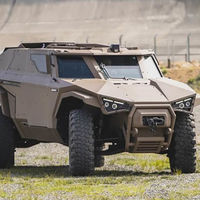 El todoterreno híbrido eléctrico militar Arquus Scarabée parece haberse escapado de un videojuego, pero es muy real