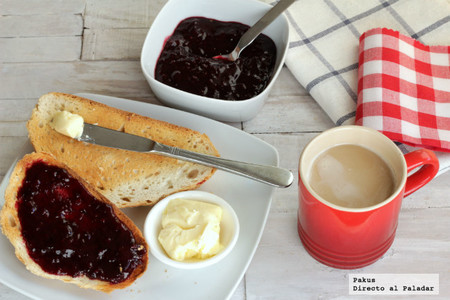Mermelada ligera de grosellas y jengibre. Receta
