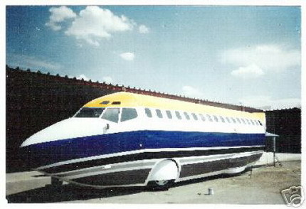 limusina avión Boeing 727