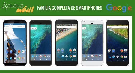 Así queda el catálogo completo de smartphones de Google
