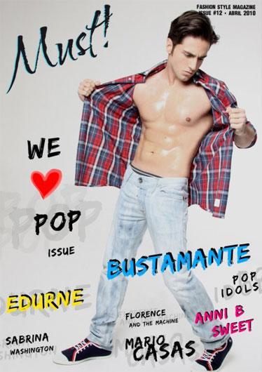 Cómo le brillan los abdominales a Bustamante