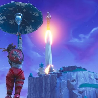 Yo estuve allí el día que un cohete abrió una grieta en el cielo de Fortnite (y Epic Games hizo historia) 