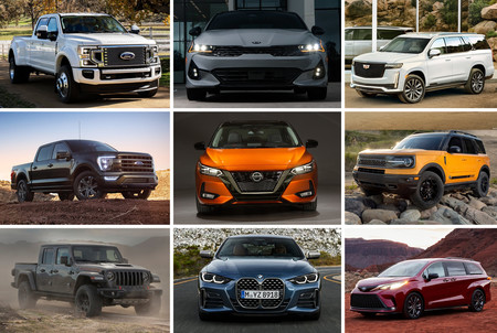 Estos son los 45 candidatos al North American Car of the Year 2021