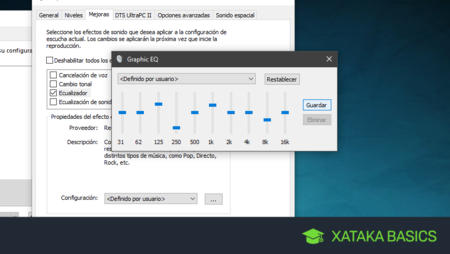 Cómo usar y configurar el ecualizador en  Music