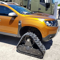 El nuevo Dacia Duster ya puede equipar orugas, gracias a la compañía rumana ACF Track