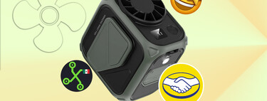 Este no solo es un power bank de 10,000 mAh, también es un potente ventilador con linterna que aún así no cuesta más de 300 pesos 