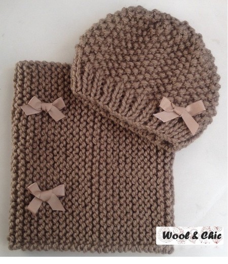 Wool&Chic es una marca de complementos de punto hechos a mano