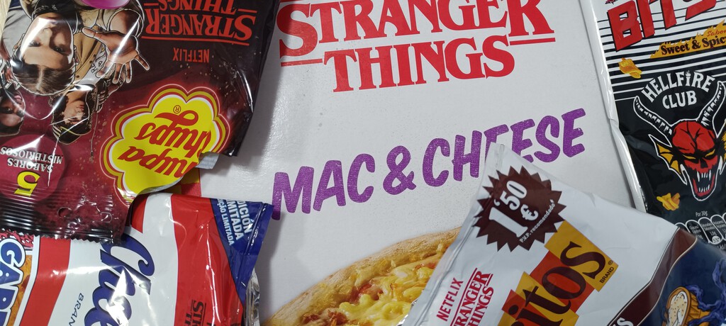 He probado toda la comida de 'Stranger Things' y todo lo que hizo fue ponerme el estómago Del Revés