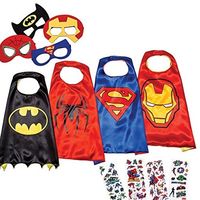 ¿Los peques siguen sin disfraz? Set de capas y máscaras de superhéroes por 15,72 euros