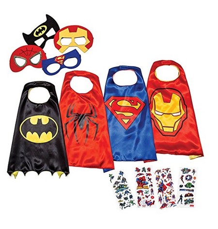 ¿Los peques siguen sin disfraz? Set de capas y máscaras de superhéroes por 15,72 euros