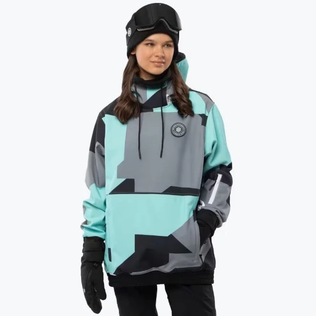 SIROKO
Chaqueta para snowboard/esquí mujer esquí y nieve W1-W Ushuaia Turquesa

