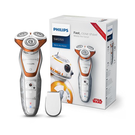 Los Jedi también se afeitan: afeitadora Philips SW5700/07, en edición Star Wars, por 78 euros