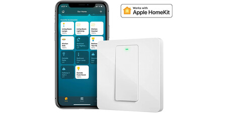 Amplía el ecosistema HomeKit con este interruptor "inteligente" de pared Wi-Fi, muy barato en Amazon por 12,90 euros