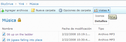 Novedades en Windows Live SkyDrive