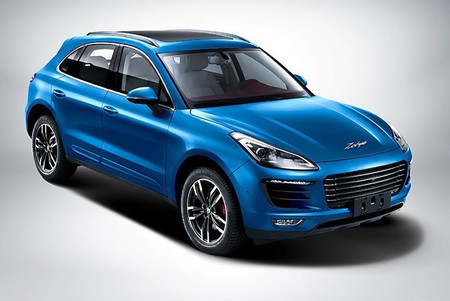 Zotye SR9 copia china de Porsche Macan