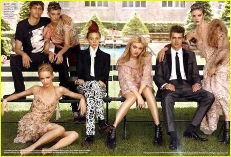 Miranda Kerr, Hayden Christensen o Dakota Fanning entre otros, juntos para la revista Vogue