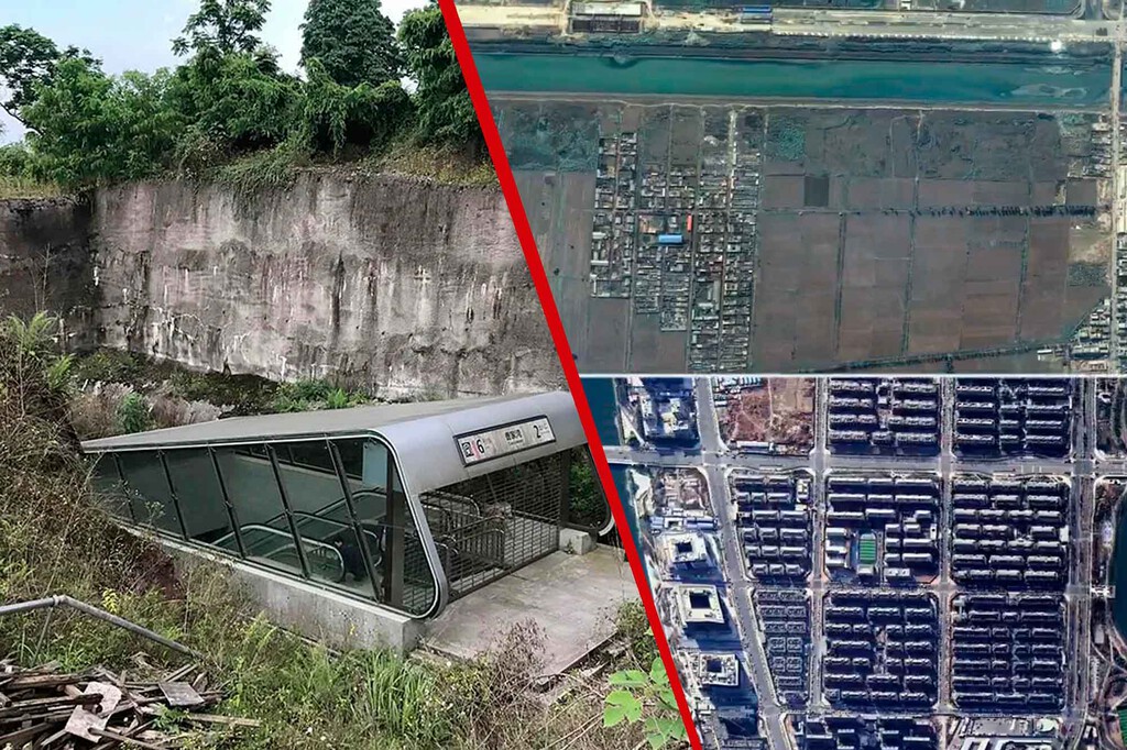 En España los nuevos barrios tardan años en tener una red de transporte público. En China lo hacen al revés: primero el metro y luego la ciudad, y funciona