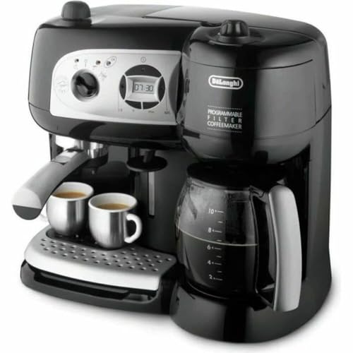 De'Longhi BCO264.1 - Cafetera combinada, 1750 W, 1.2 L, negro