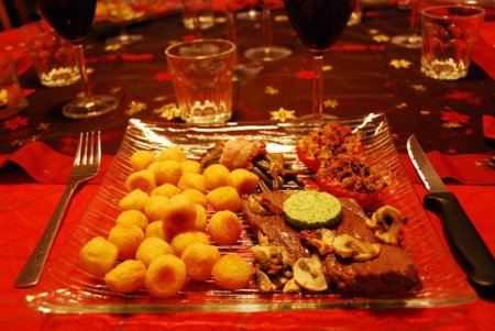 Las calorías que podemos ingerir en una cena de Navidad