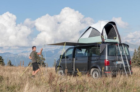 Tienda Techo Camper Van 500 Fresh And Black 2 Personas