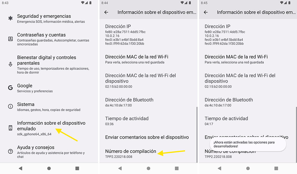 Cómo activar las opciones de desarrollador en Android y para qué sirve