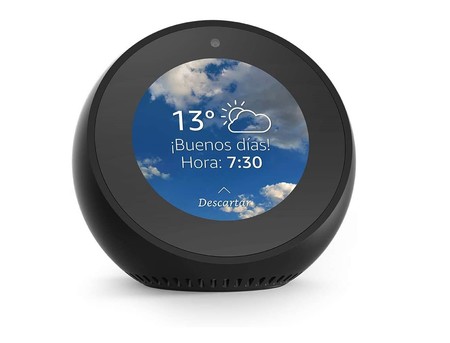 Echo Spot, la propuesta de Amazon para que Alexa nos ayude a despertar cada mañana, más barato que nunca hoy: 84,99 euros