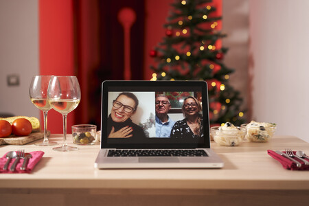 Navidad Cena Videollamada