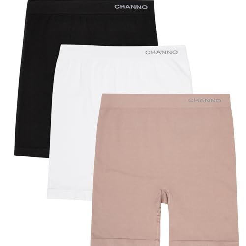 Channo Braga Pantalón Antiroce de Algodón Sin Costuras (Pack 3)