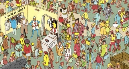 Imagen de la semana: la diabólica versión de encontrar a Wally