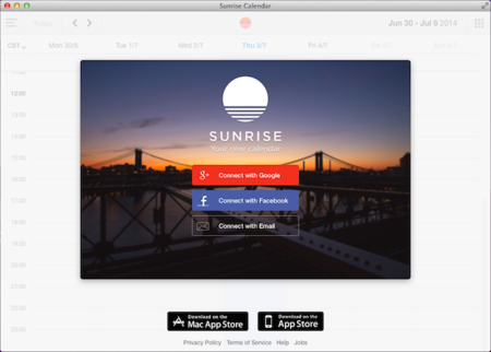 Sunrise Calendar, el exitoso calendario para iOS ahora disponible en Mac