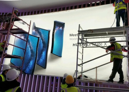 Así es el Huawei Mate X: se filtra el primer móvil plegable con conectividad 5G