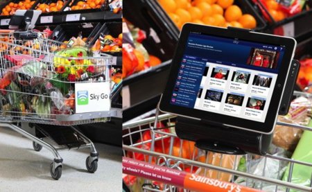 Hacer la compra y ver un partido de fútbol al mismo tiempo, una realidad en los supermercados Sainsbury's gracias al iPad
