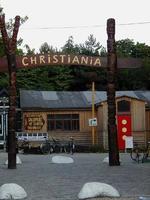 La Ciudad libre de Christiania en Copenhague (Dinamarca)