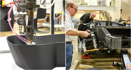 Shelby Cobra impreso en 3D