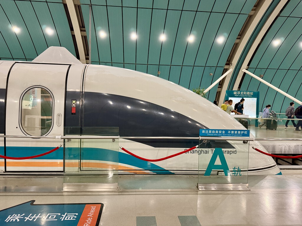 Maglev de Shanghái: el único tren comercial de alta velocidad que levita