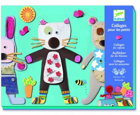 Preciosos collages para hacer con los niños