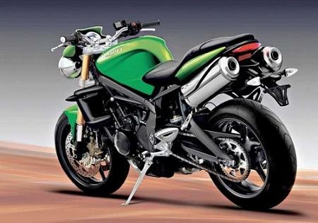 Imagen final de la Triumph Street Speed 675