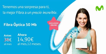 Movistar contraataca a Pepephone promocionando la contratación de solo fibra