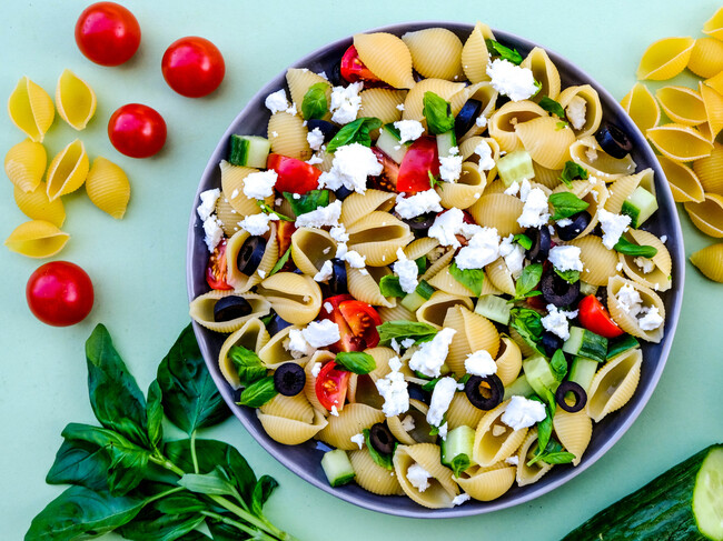 Ensalada Pasta Griega